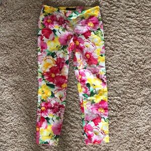 Polo Ralph Lauren Floral Capris size US 6